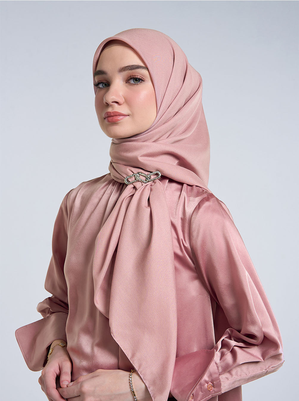 AIRY VOILE SCARF PLAIN SAND