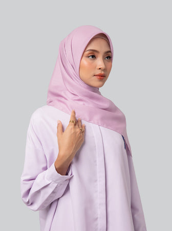 AIRY VOILE SCARF PLAIN SOFT MAUVE