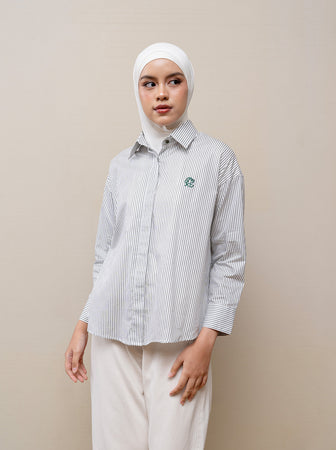BIYA BOXY TOP GREEN