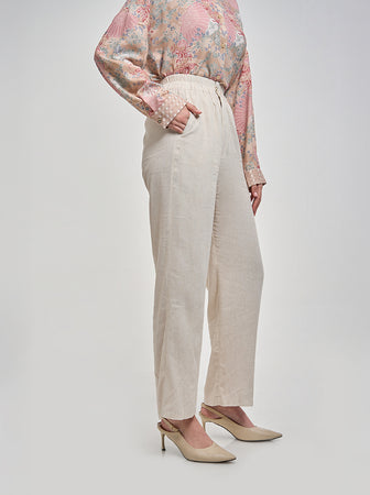 KEFI LINEN PANTS KHAKI