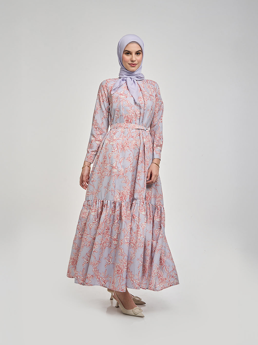 TIANA DRESS SOFT BLUE