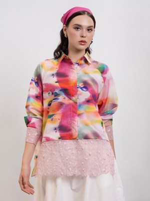 ARUNA LAYERED TOP BLOSSOM
