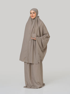 ATISHA TRAVEL PRAYER SET TAUPE