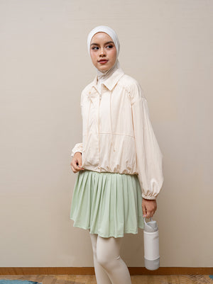 KAMI FLOW AVRA OVERSIZED JACKET IVORY