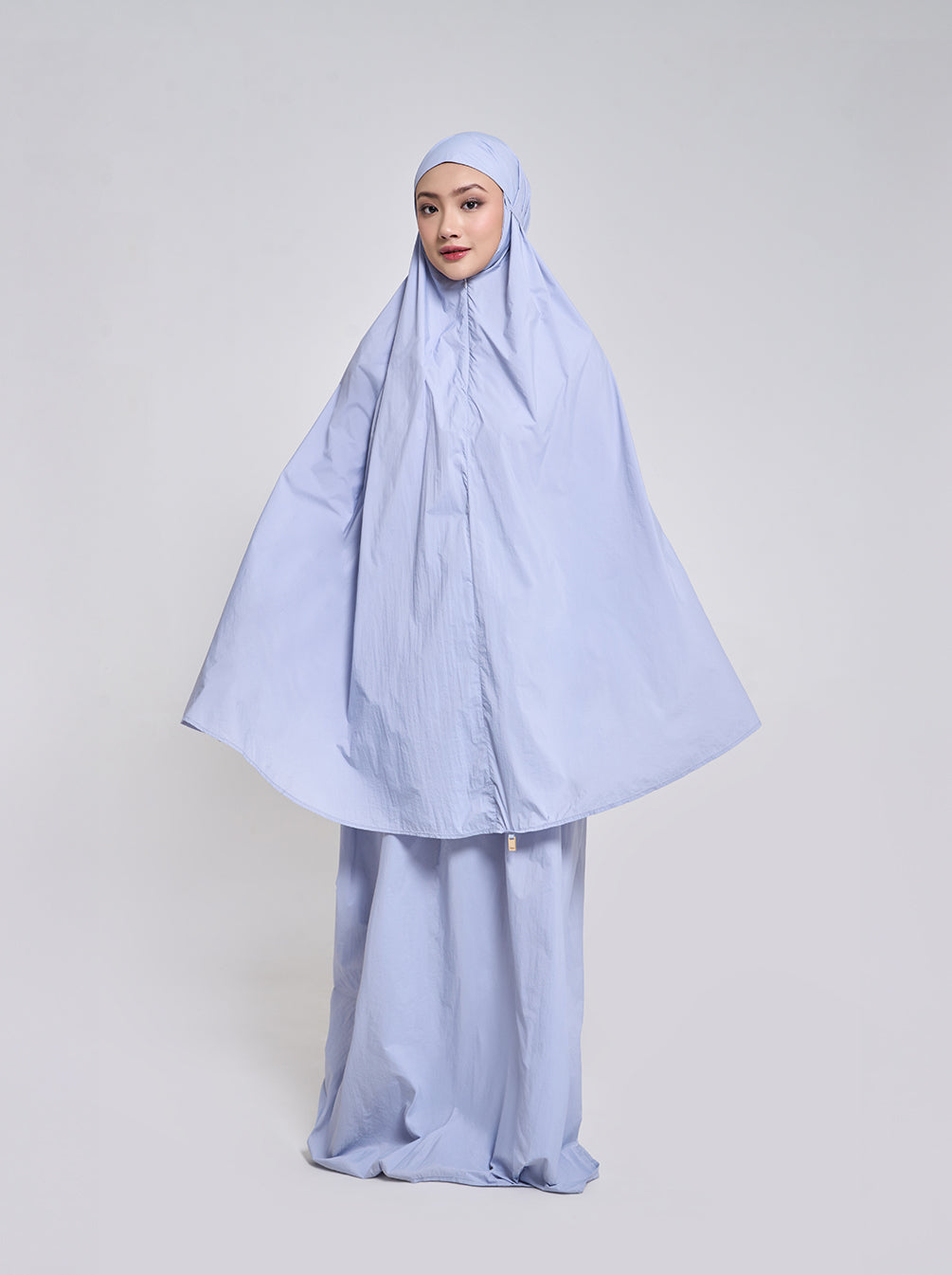 MAFAZA PRAYER SET PLAIN DUSTY BLUE