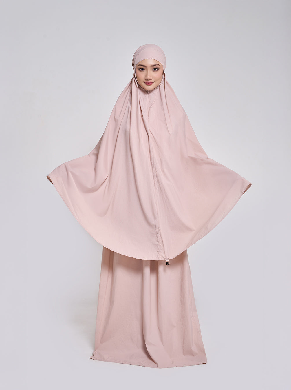 MAFAZA PRAYER SET PLAIN LILAC TAN