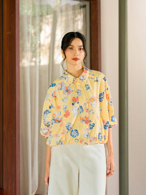BELLARA OVERSIZED JACKET BUTTER