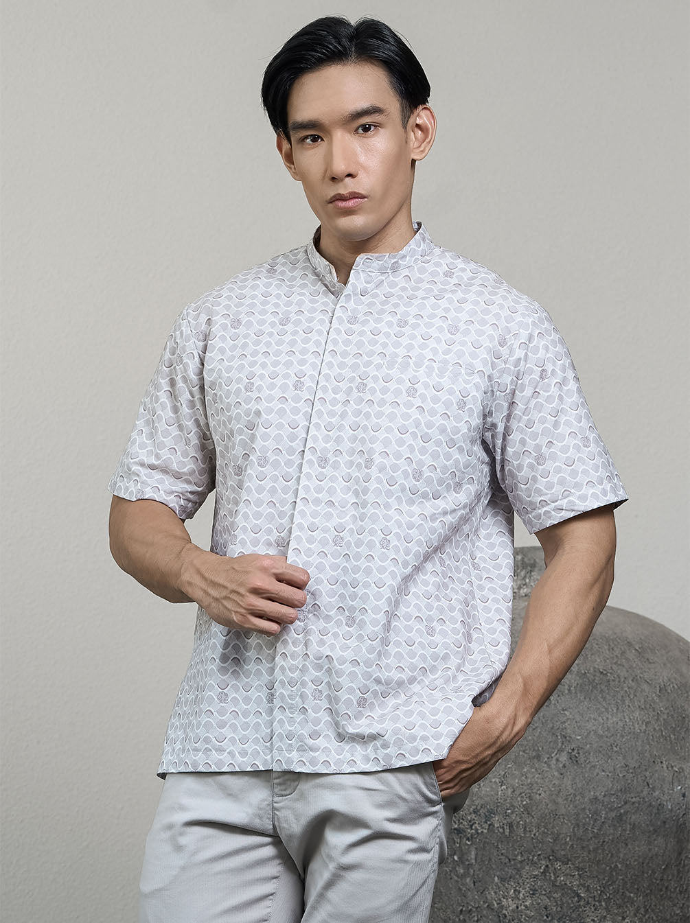 BHIMA SHORT SLEEVE KOKO ASH