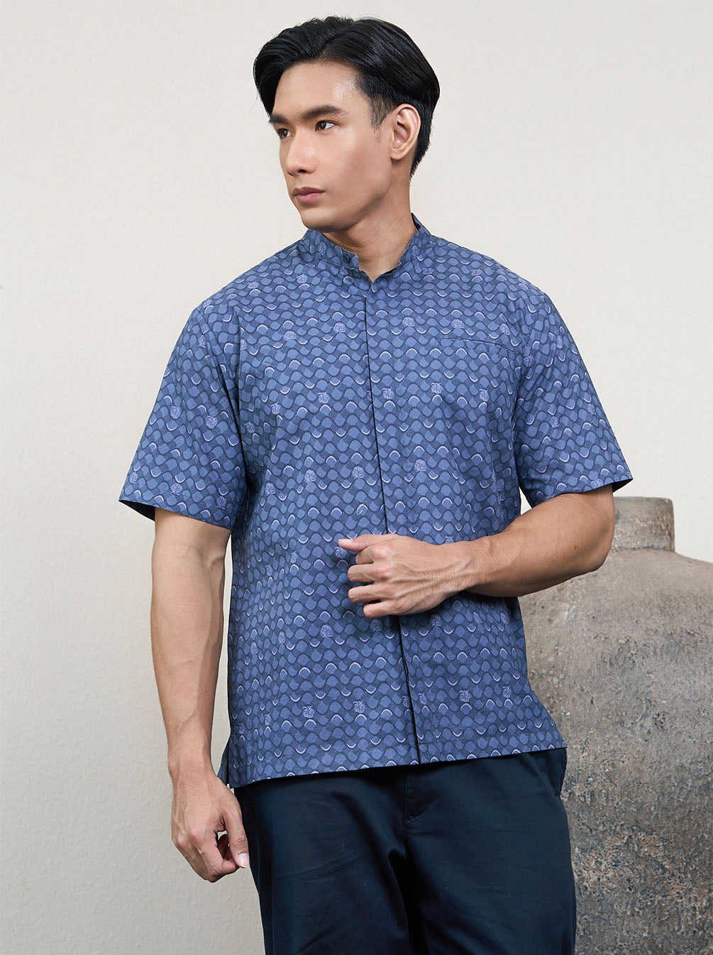 BHIMA SHORT SLEEVE KOKO NAVY