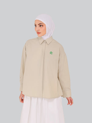 BIELLA BOXY TOP OAT