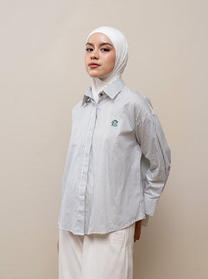 BIYA BOXY TOP GREEN