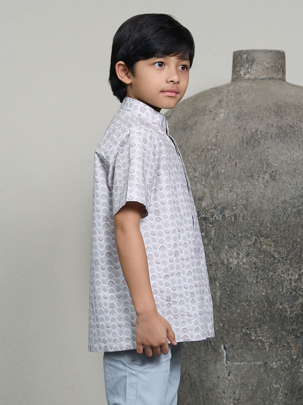 BIYAN SHORT SLEEVE KIDS KOKO ASH