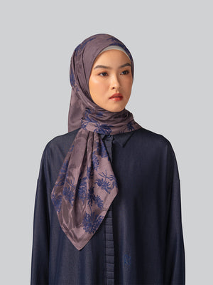 DHALI SIGNATURE SCARF COCOA