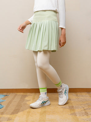 KAMI FLOW FLEX TENNIS PLEATED SKIRT SAGE
