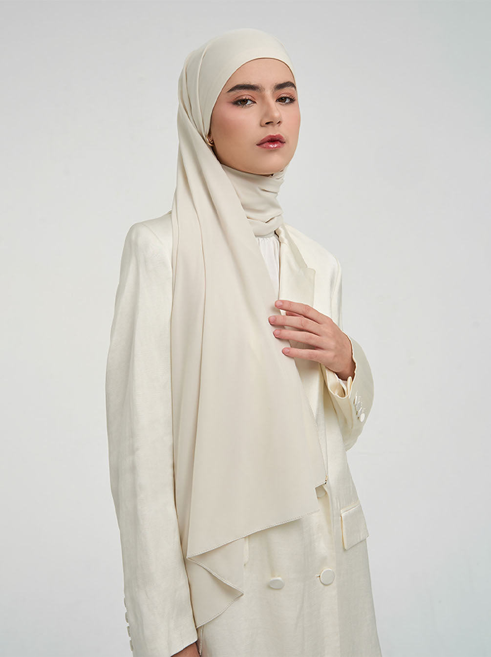 AIRLITE PASHMINA INSTANT PLAIN VANILLA