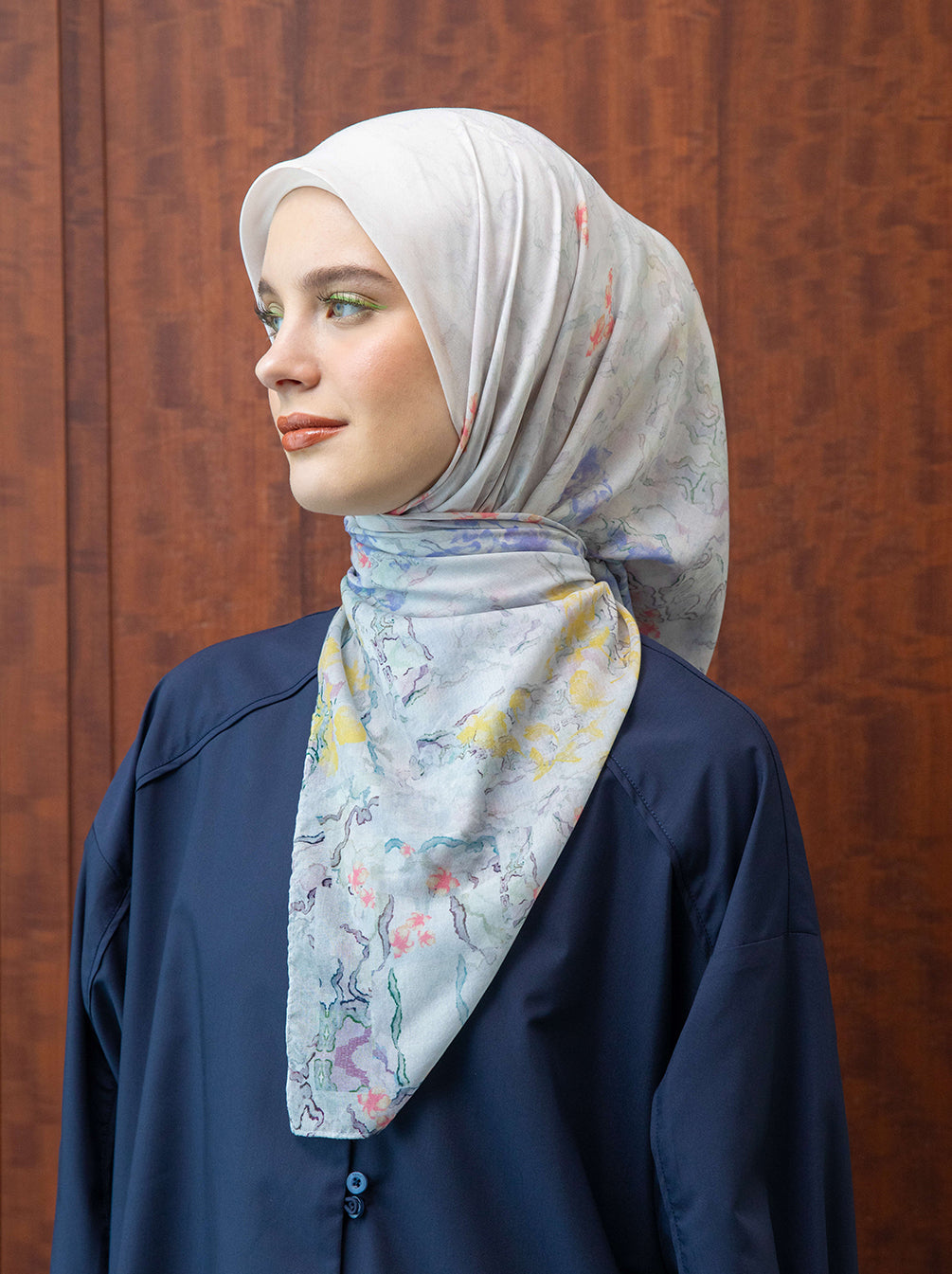 KATLA MAHIKA SIGNATURE SCARF ASH