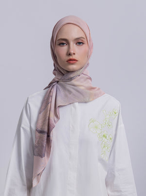KROMA BRISSA SIGNATURE SCARF APRICOT
