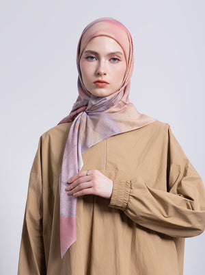 KROMA BRISSA SIGNATURE SCARF TAN