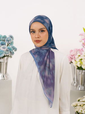 KROMA KATTA SIGNATURE SCARF INDIGO