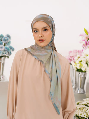 KROMA KATTA SIGNATURE SCARF TEAL