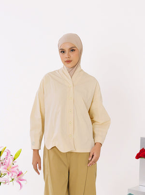 LIVIA LOOSE TOP IVORY