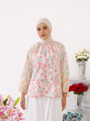 NAZA GATHERED TOP CREME