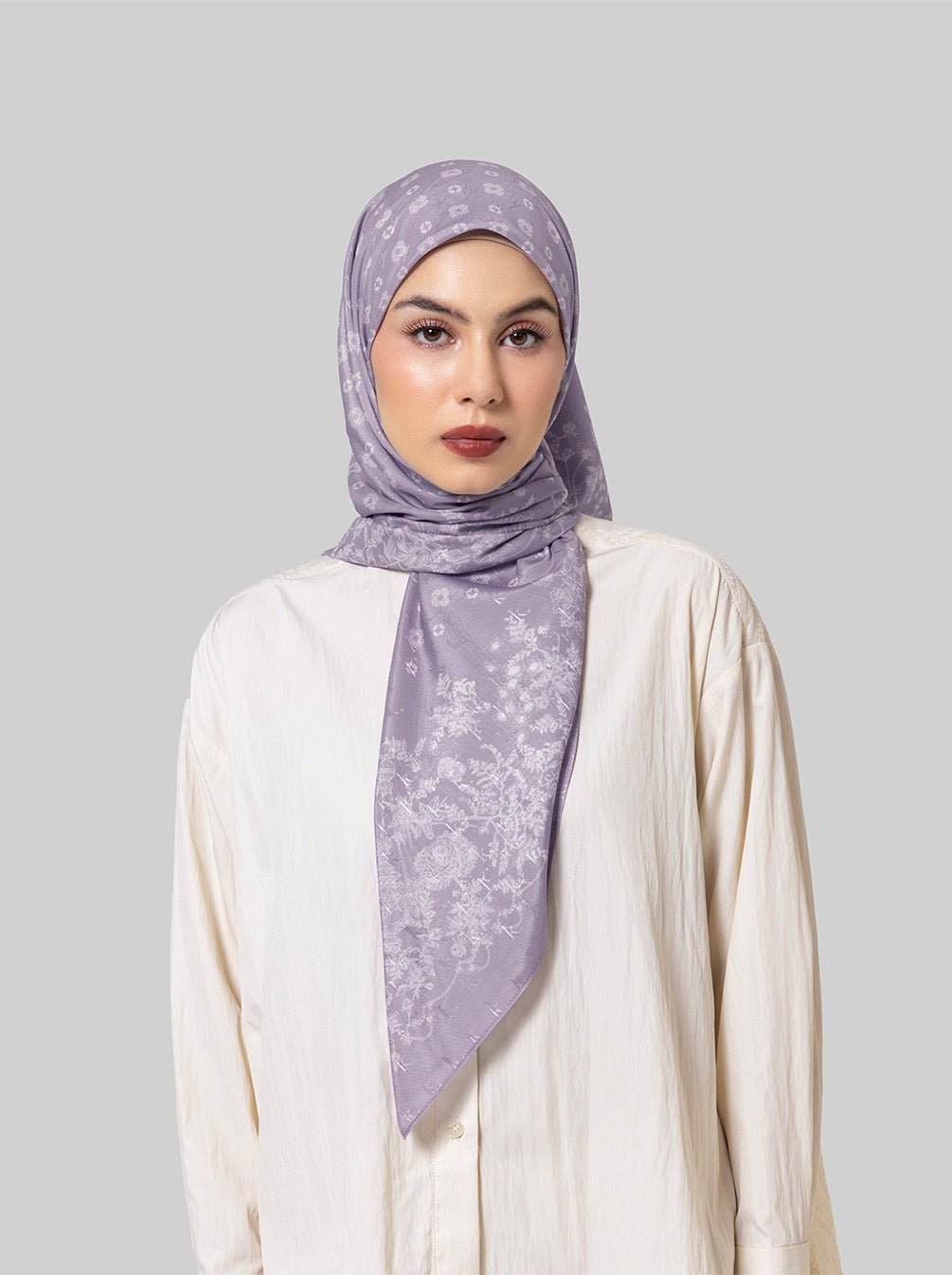 NOLA SIGNATURE SCARF LAVENDER