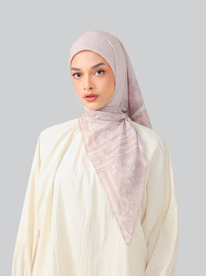 ORVA RAYA SIGNATURE SCARF DUSTY ROSE