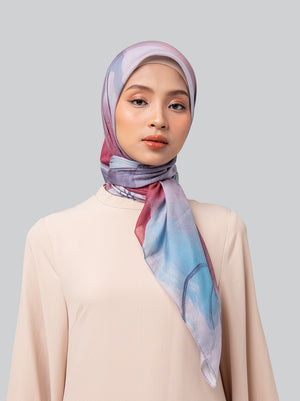 REVERIE SIGNATURE SCARF MULBERRY