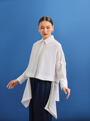 SAVI LOOSE TOP WHITE