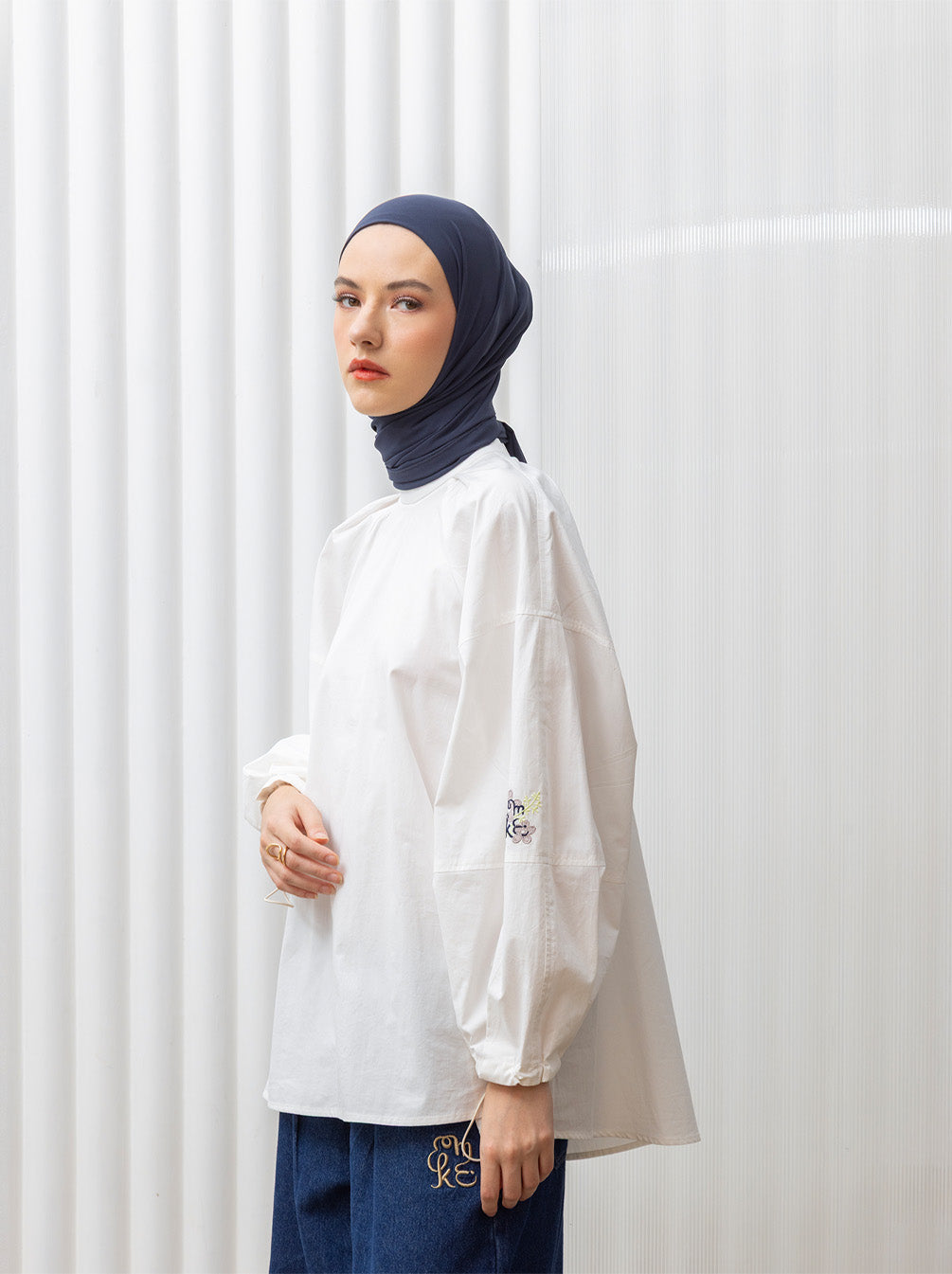 SORA PUFF SLEEVES TOP WHITE
