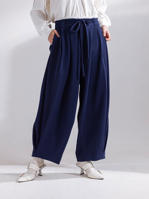 TULLA BARREL PANTS NAVY