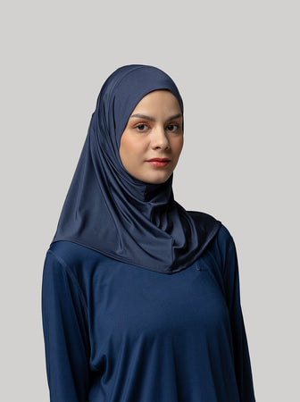 AIRFORM SHORT SCARF NAVY