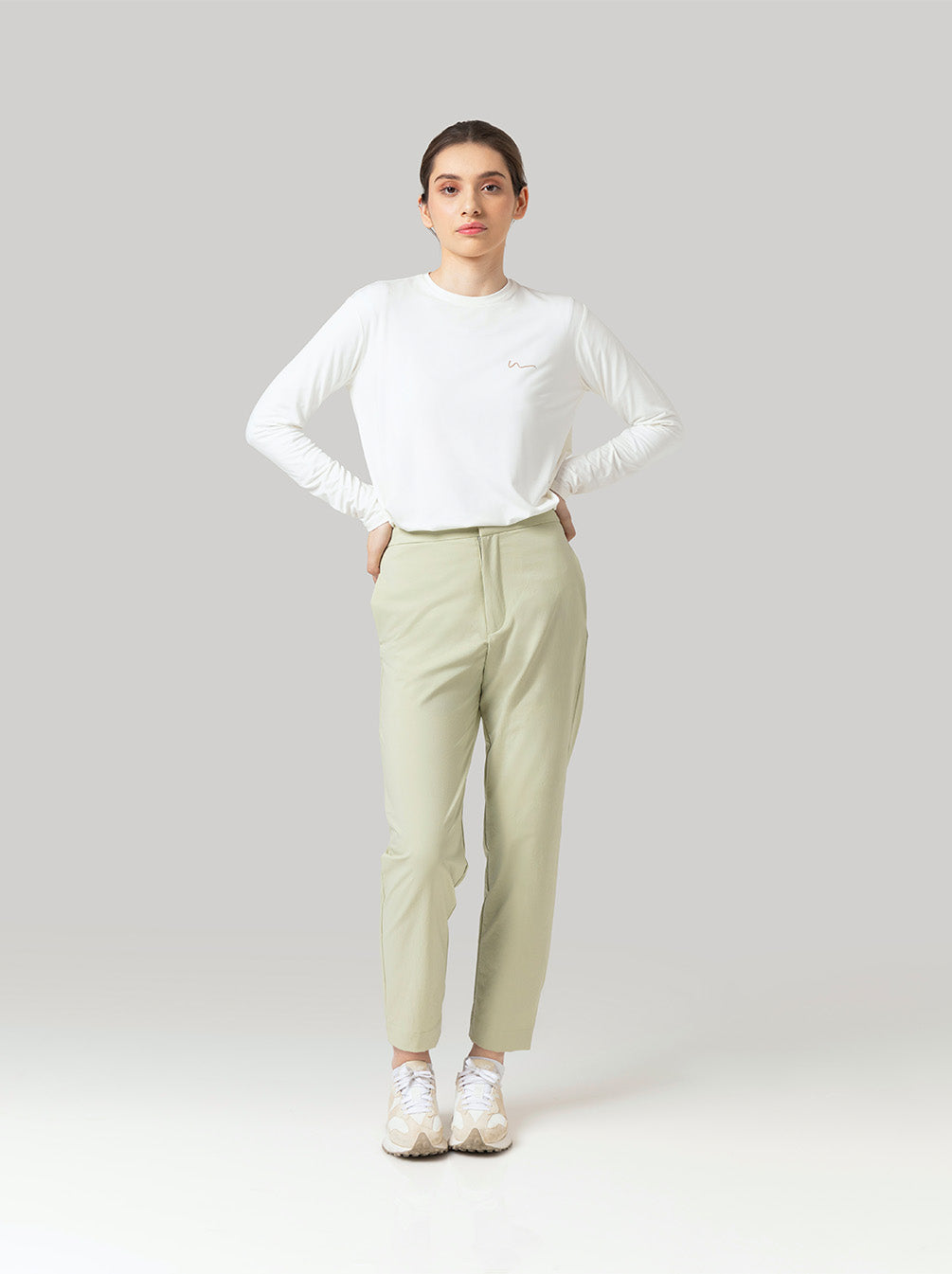 LYRAMOVE ACTIVE PANTS SAGE GREEN