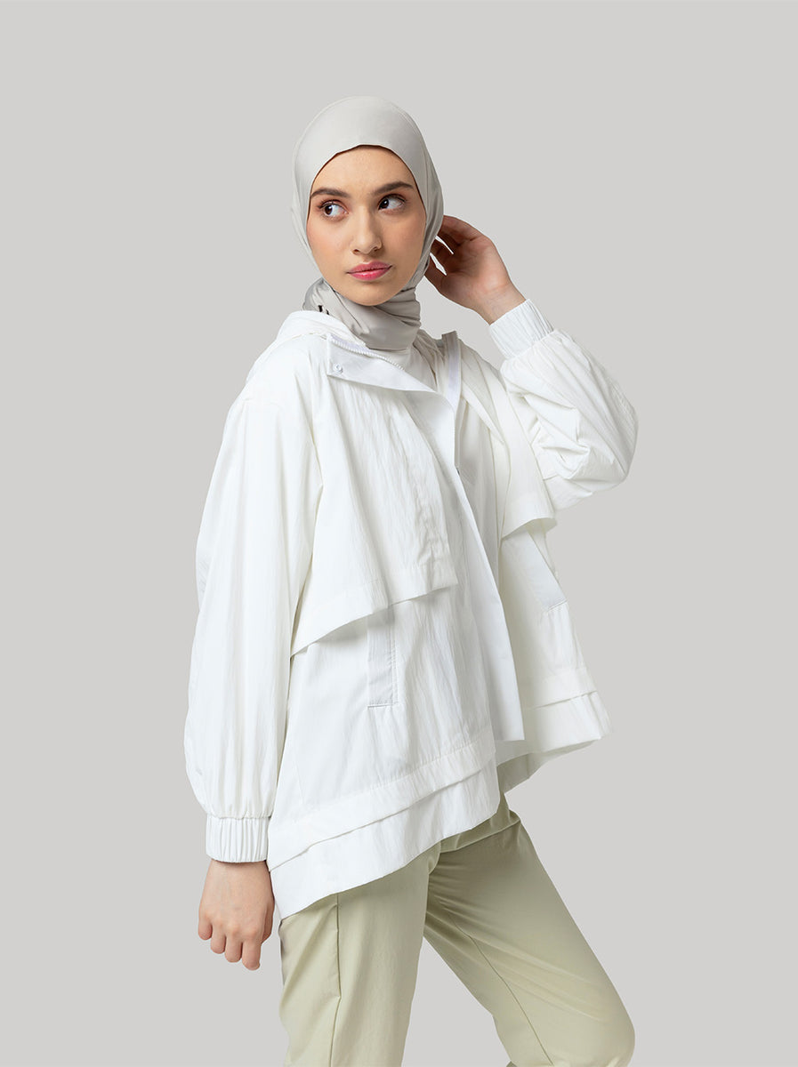 KAMI FLOW THRIVA PARKA OUTER WHITE – Kami Idea