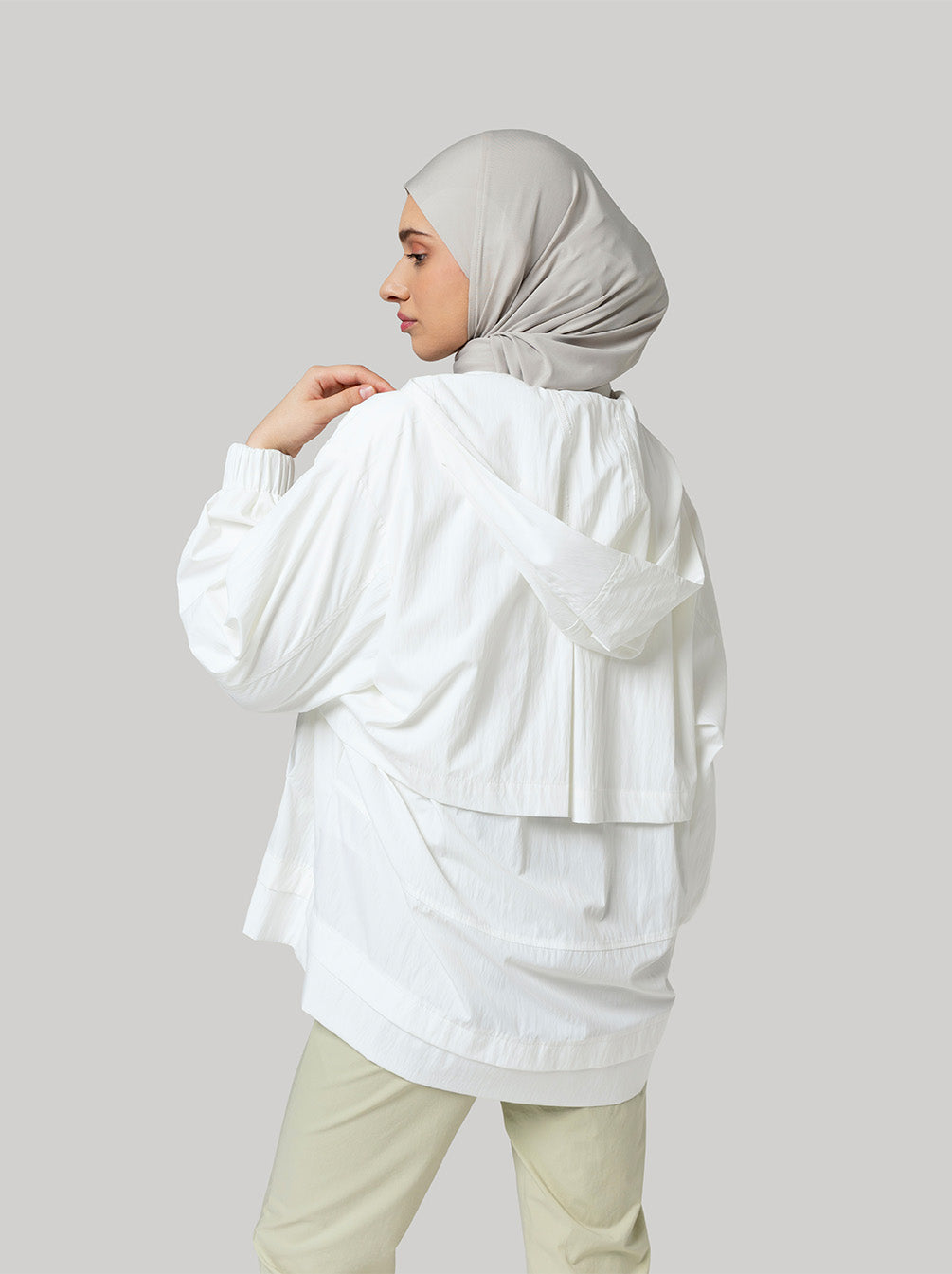 KAMI FLOW THRIVA PARKA OUTER WHITE – Kami Idea