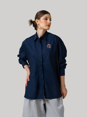 GALE OVERSIZED TOP MIDNIGHT