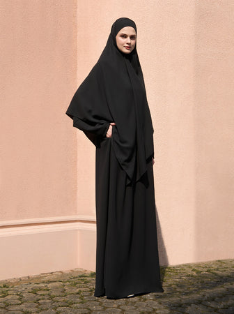 AIZA INSTANT KHIMAR BLACK