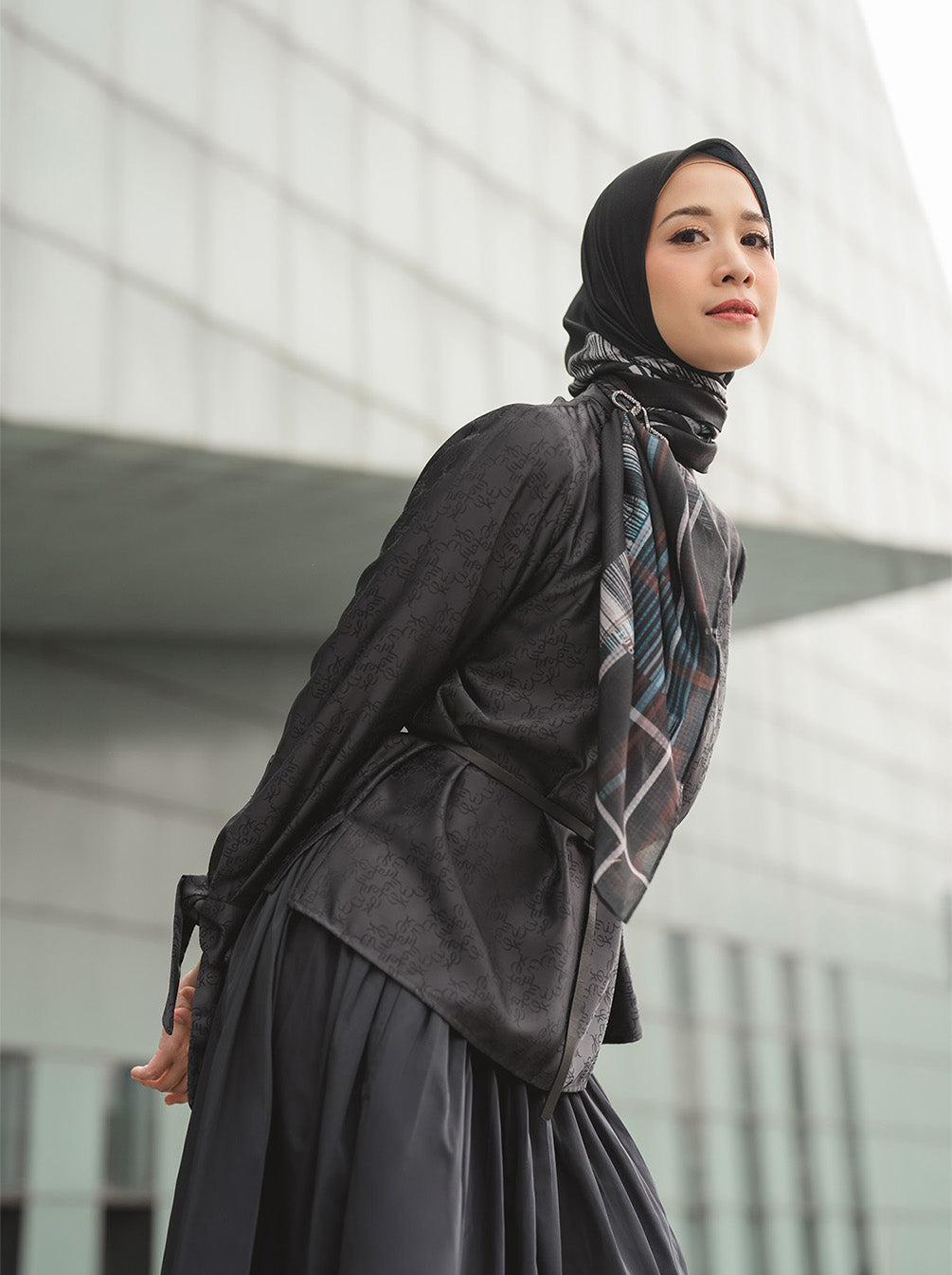 HEMA SIGNATURE SCARF BLACK