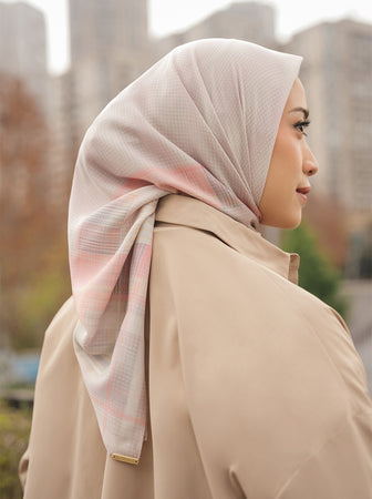 HEMA SIGNATURE SCARF CYAN