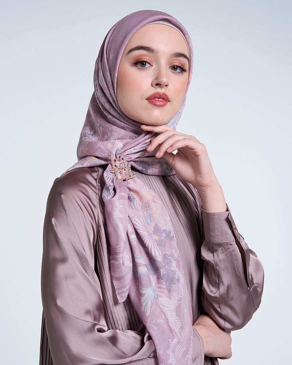 IKARONA SIGNATURE SCARF PARFAIT PINK