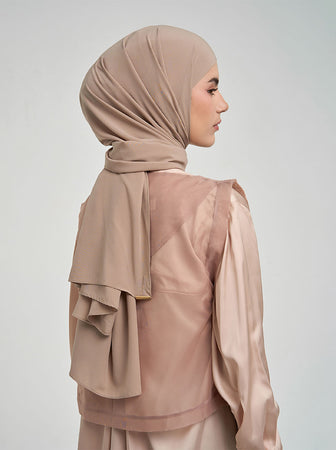 AIRLITE PASHMINA INSTANT WARM TAUPE