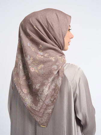 KIMAYYA SIGNATURE SCARF COFFEE