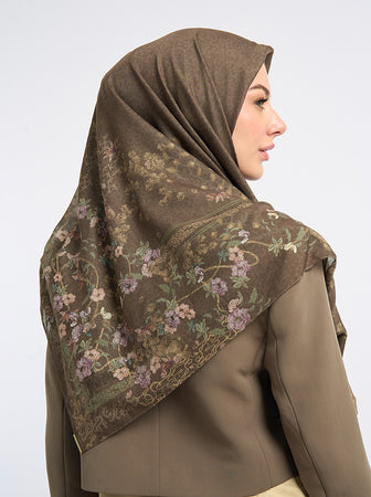 KIMAYYA SIGNATURE SCARF PEANUT