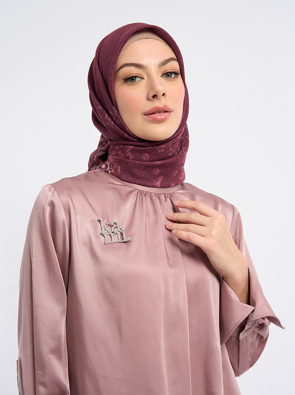 KIMAYYA SIGNATURE SCARF VELVET