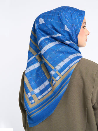 MONO RIDDLE SIGNATURE SCARF ELEMENTAL BLUE