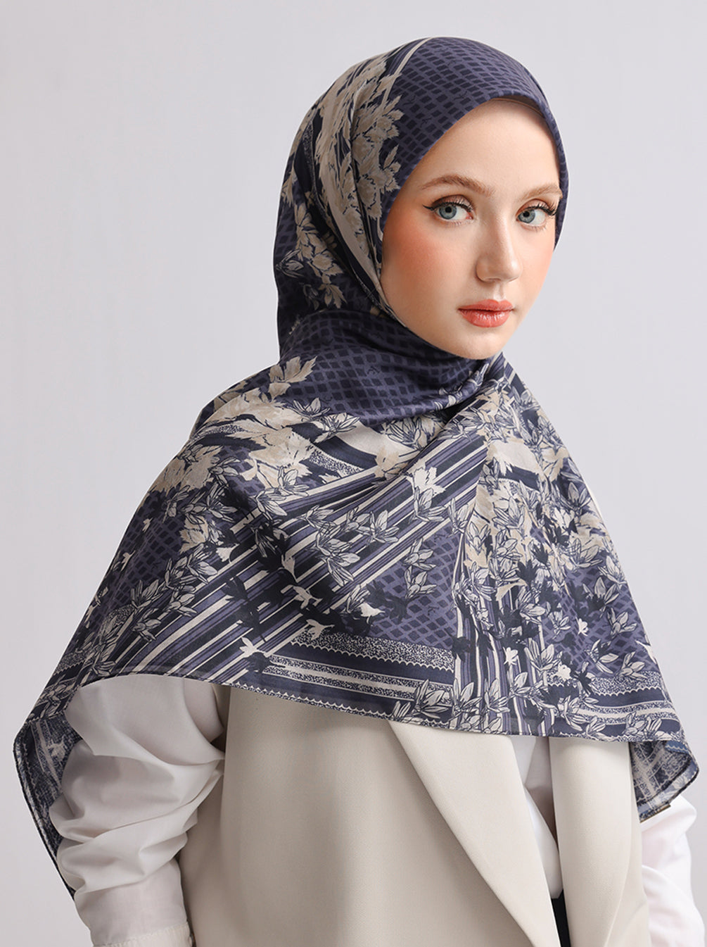 ORVA RAYA SIGNATURE SCARF SLATE Kami Idea orva-raya-signature-scarf-slate-kami-idea