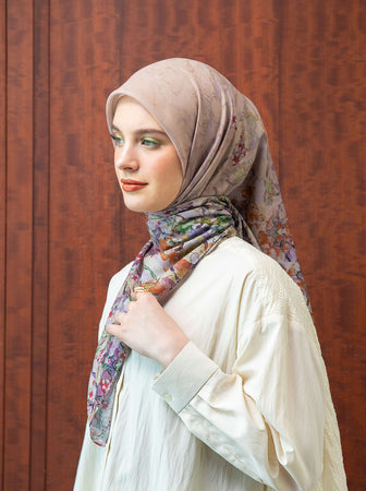 KATLA MAHIKA SIGNATURE SCARF KHAKI