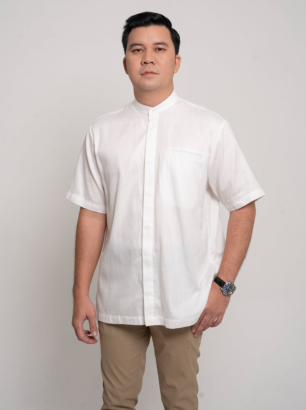 KAUTSAR SHORT SLEEVE KOKO WHITE