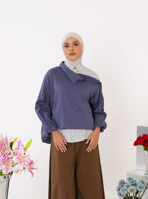 LAURIN LOOSE TOP ASH